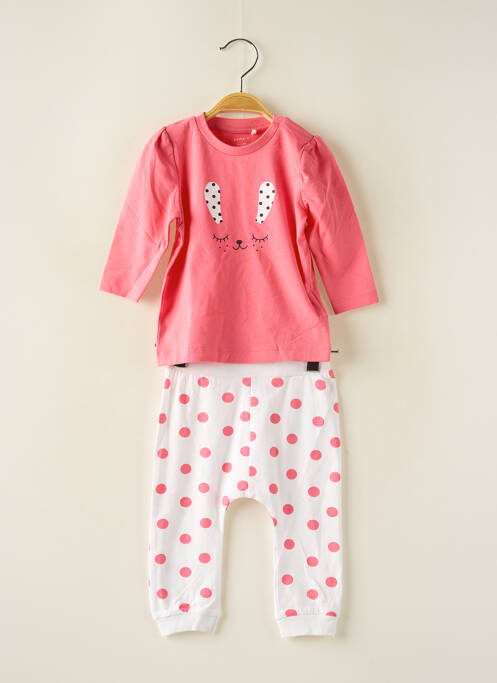 Ensemble pantalon rose NAME IT pour fille