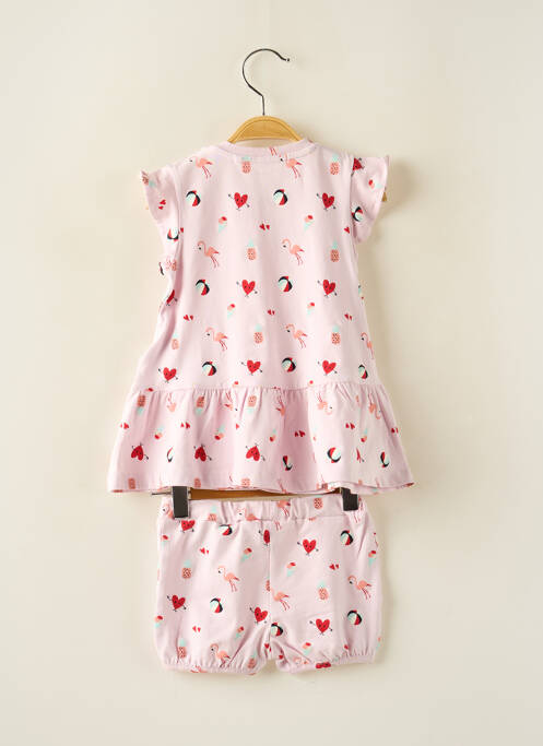 Ensemble short violet NAME IT pour fille