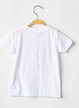 T-shirt tissage jersey manches courtes blanc NAME IT garçon