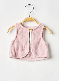 Gilet sans manche col rond rose NAME IT fille