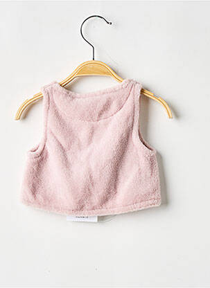 Gilet sans manche col rond rose NAME IT fille