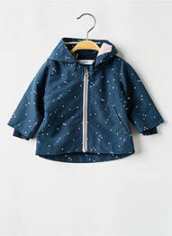 Parka finition intérieure doublée a capuche bleu NAME IT fille