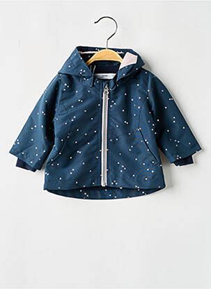 Parka finition intérieure doublée a capuche bleu NAME IT fille