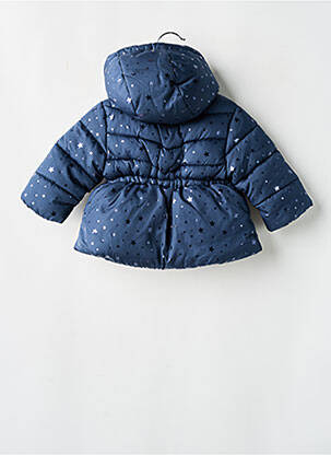 Doudoune poches a capuche bleu NAME IT fille