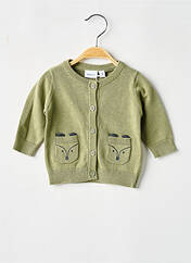 Gilet manches longues vert NAME IT pour enfant seconde vue