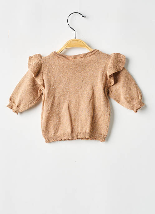 Gilet manches longues beige NAME IT pour fille