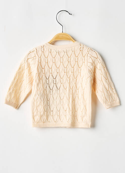 Gilet manches longues beige NAME IT pour fille