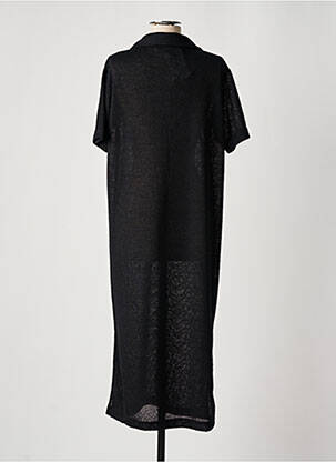 Robe pull coupe droite manches courtes noir B.YOUNG femme