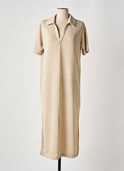 Robe pull beige B.YOUNG pour femme seconde vue