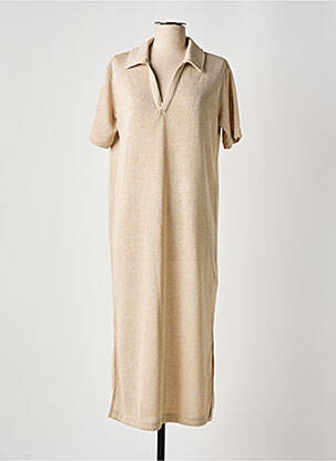 Robe pull beige B.YOUNG pour femme