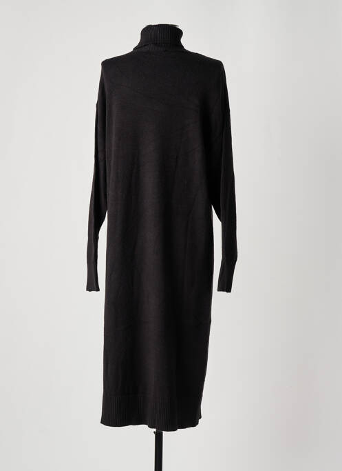 Robe pull stretch manches longues noir B.YOUNG femme