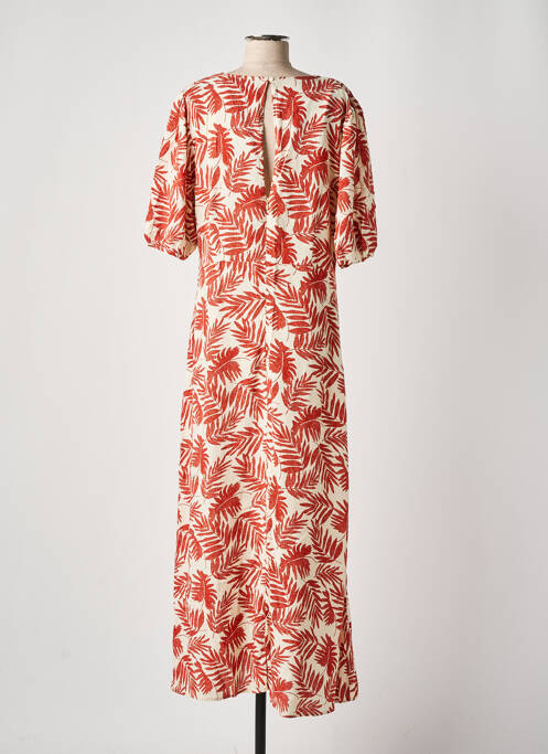 Robe longue marron B.YOUNG pour femme