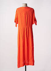 Robe longue orange B.YOUNG pour femme seconde vue