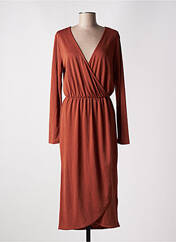 Robe mi-longue marron B.YOUNG pour femme seconde vue