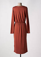 Robe mi-longue marron B.YOUNG pour femme seconde vue