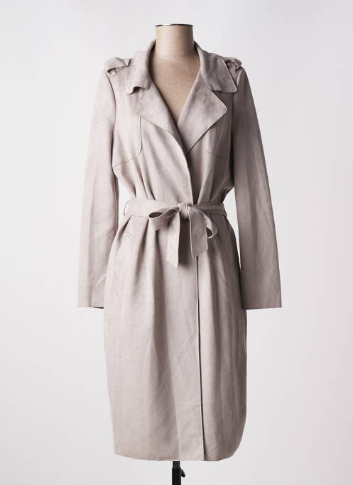 Trench poches sans capuche gris VERO MODA femme