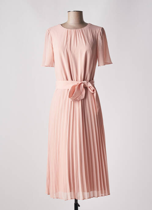 Robe mi-longue rose ESPRIT pour femme