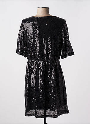 Robe courte coupe évasée manches courtes noir VERO MODA femme