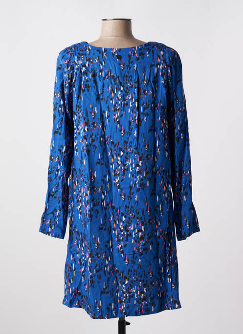 Robe mi-longue bleu LOLA ESPELETA pour femme