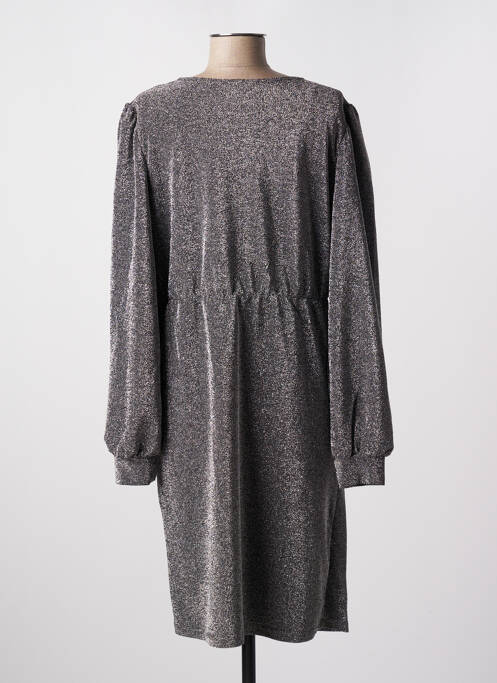 Robe mi-longue gris B.YOUNG pour femme