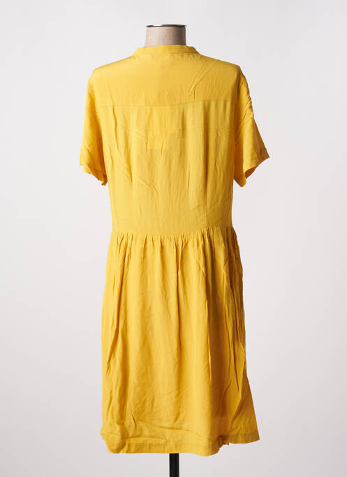 Robe mi-longue jaune ARTLOVE femme