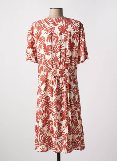 Robe mi-longue marron B.YOUNG pour femme