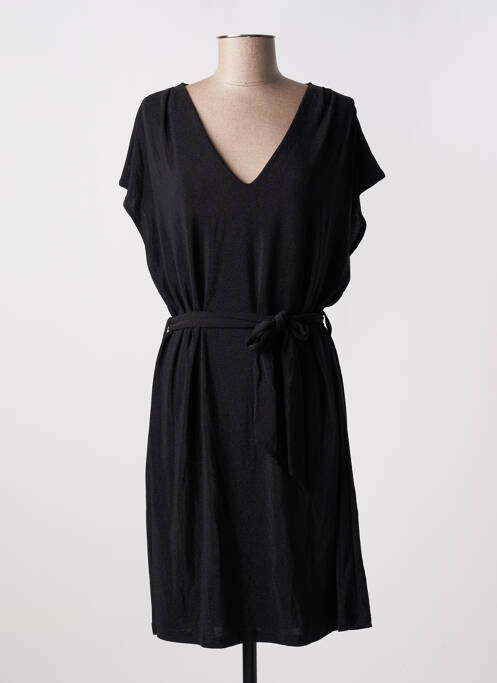 Robe mi-longue noir GRACE & MILA pour femme