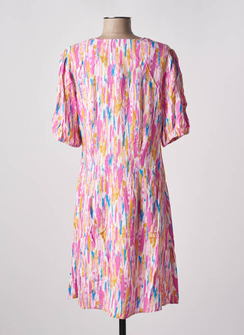 Robe mi-longue rose B.YOUNG pour femme