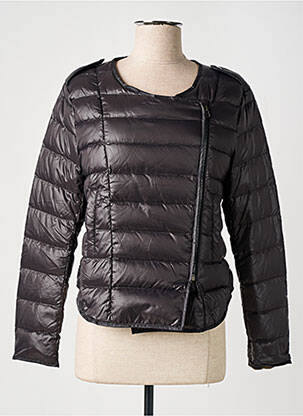 Doudoune poches sans capuche noir ARTLOVE femme