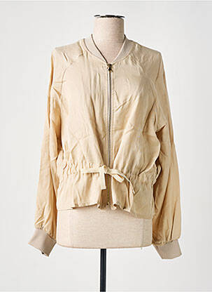 Veste casual poches beige PAKO LITTO femme