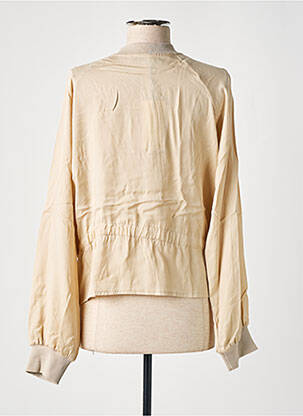 Veste casual poches beige PAKO LITTO femme