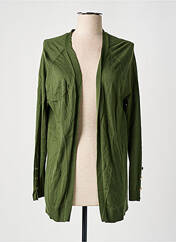 Gilet manches longues vert VERO MODA pour femme seconde vue