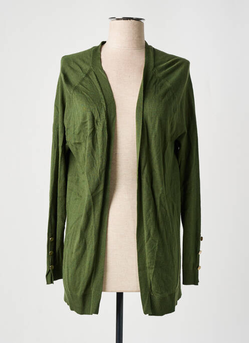 Gilet manches longues vert VERO MODA pour femme