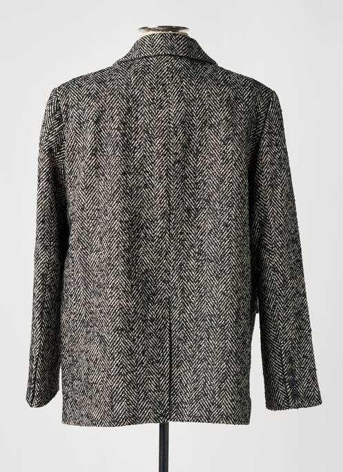 Manteau court noir AWARE pour femme