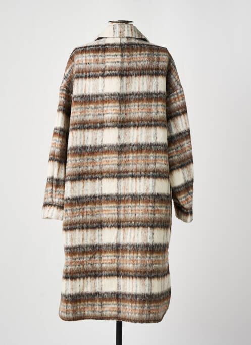 Manteau long marron VERO MODA pour femme