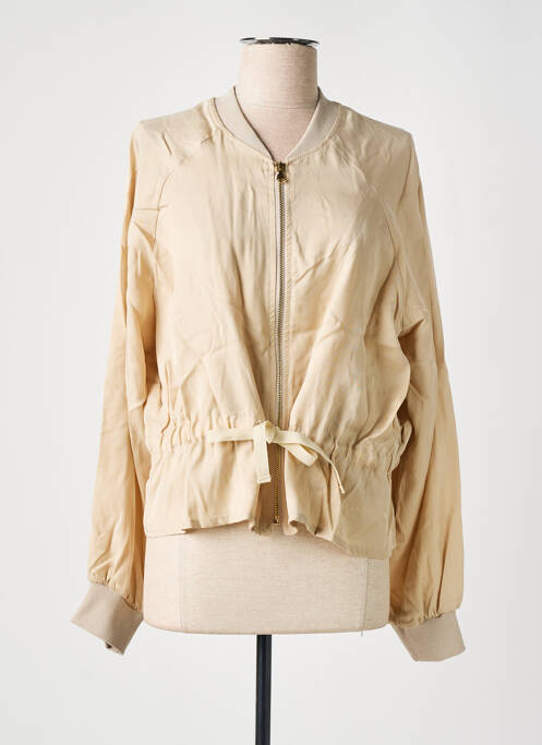 Veste casual beige PAKO LITTO pour femme