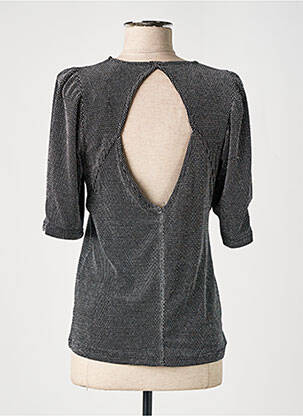Top stretch manches 3/4 argent B.YOUNG femme