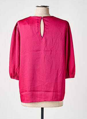 Blouse manches 3/4 manches 3/4 rose B.YOUNG femme