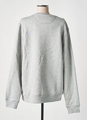 Sweat-shirt maille semi-opaque manches longues gris BIZANCE femme