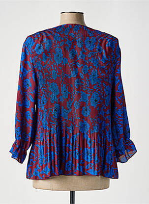 Blouse imprimé fleurs manches 3/4 rouge VERO MODA femme