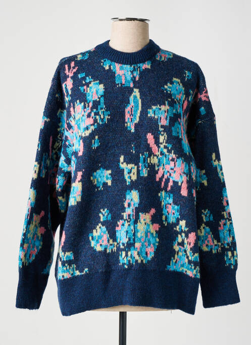 Pull bleu EDC pour femme