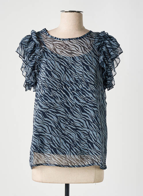 Top bleu AWARE BY VERO MODA pour femme