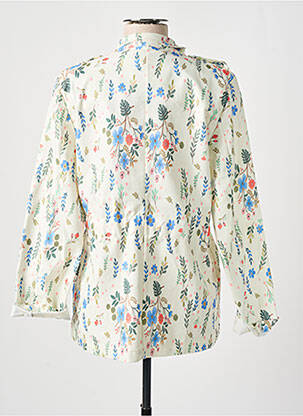Veste casual coupe cintrée beige PAKO LITTO femme