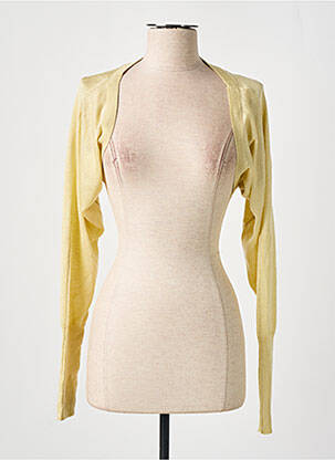 Boléro manches longues jaune VERO MODA femme