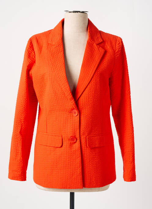 Blazer orange CREAM pour femme