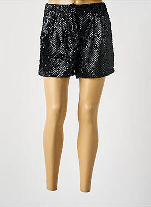 Short fermeture zippée sous rabat avec crochet taille normale noir VERO MODA femme