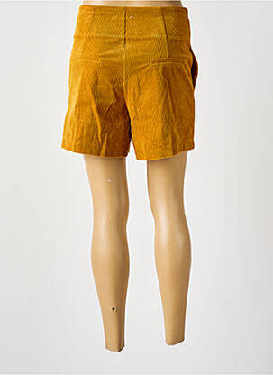 Short taille à pinces taille haute jaune ARTLOVE femme
