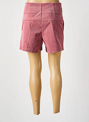 Short taille à pinces taille haute rose ARTLOVE femme