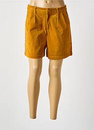 Short taille à pinces taille haute jaune ARTLOVE femme