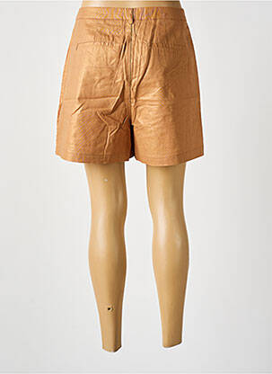 Short taille à pinces taille haute orange VERO MODA femme